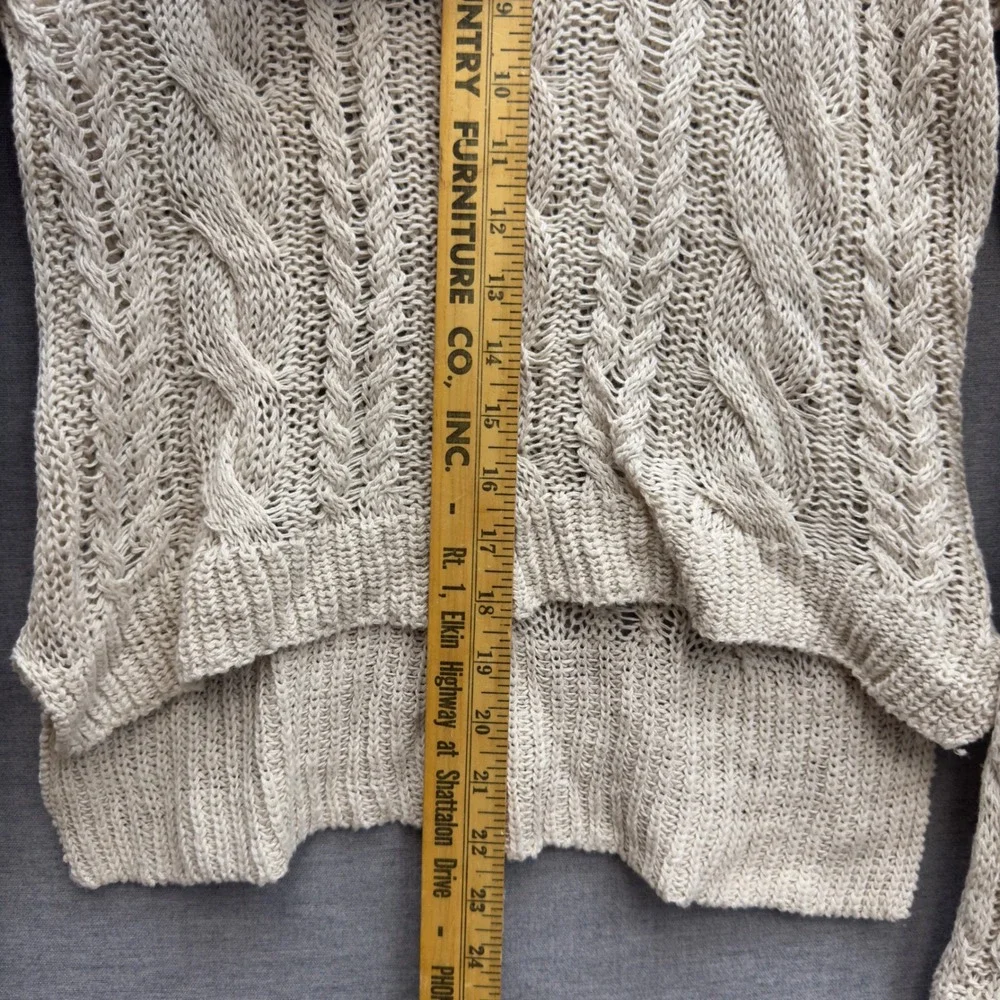 Garnet Hill cable knit
